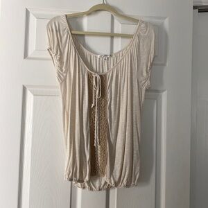 Max Studio summer cotton top.